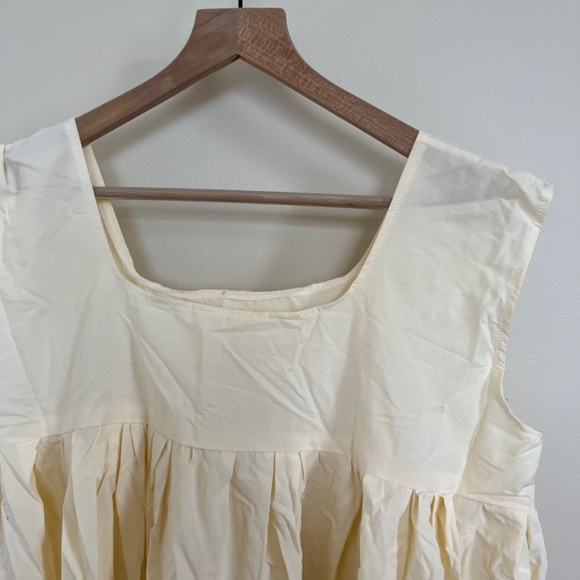 Cream Maya Meyer Babydoll Dress Size S - Picture 3 of 3